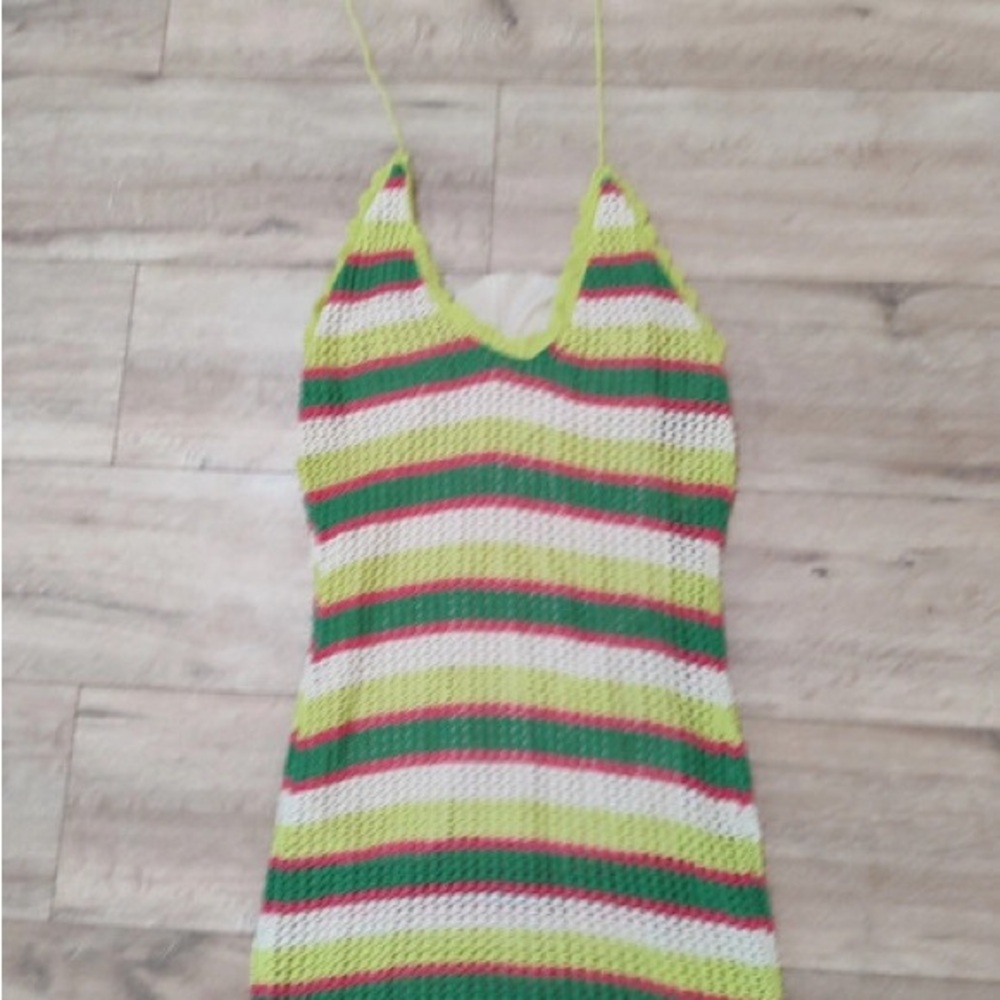 Bershka Striped Knit Top